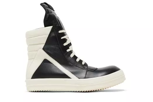 Высокие кроссовки Rick Owens Strobe Geobasket High, черный