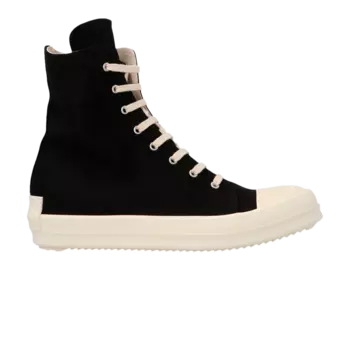 Высокие кроссовки Rick Owens Wmns DRKSHDW Fogachine Cotton Nylon High, черный