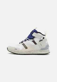 Высокие кроссовки RUN BREAKER Lacoste, белый/темно-синий