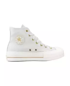 Высокие кроссовки с завышенной талией Converse, серый