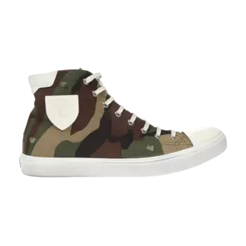 Высокие кроссовки Saint Laurent Bedford High, зеленый