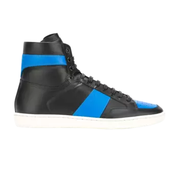 Высокие кроссовки Saint Laurent Signature Court Classic SL/10H High, черный