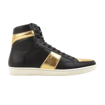 Высокие кроссовки Saint Laurent Signature Court Classic SL/10H High, черный