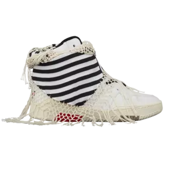 Высокие кроссовки Saint Laurent Smith High, белый