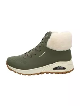 Высокие кроссовки Skechers Schnrboots, зеленый