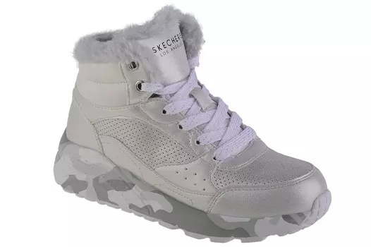 Высокие кроссовки Skechers Skechers Uno Lite Camo Dazzle, серебряный