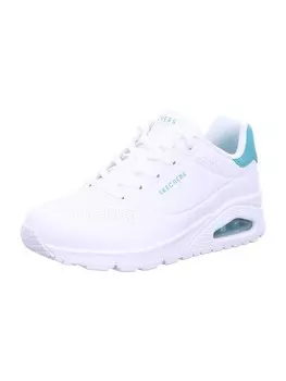 Высокие кроссовки Skechers UNO POP BACK, цвет white/mint