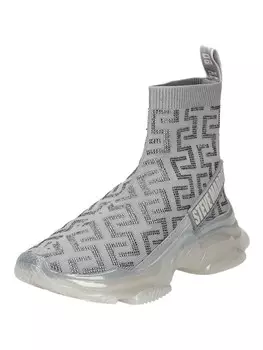 Высокие кроссовки Steve Madden, серебряный