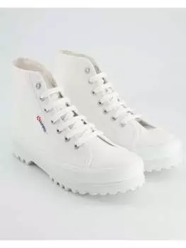 Высокие кроссовки Superga, белый