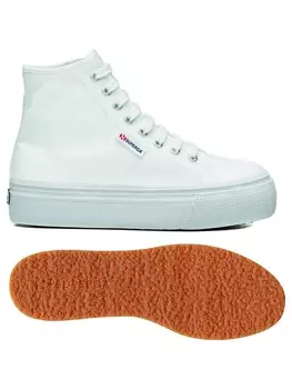 Высокие кроссовки Superga, белый