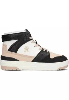 Высокие кроссовки Tommy Hilfiger, бежевый