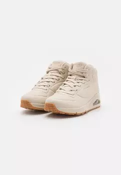 Высокие кроссовки UNO Skechers, молочный