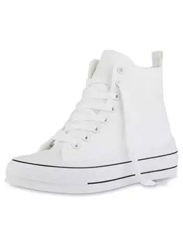 Высокие кроссовки VAN HILL, белый