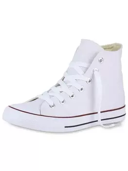 Высокие кроссовки VAN HILL, белый