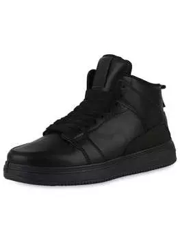 Высокие кроссовки VAN HILL, черный