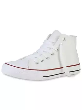 Высокие кроссовки VAN HILL, цвет weiss rot