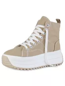 Высокие кроссовки VAN HILL, хаки