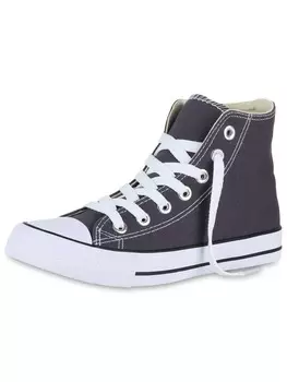 Высокие кроссовки VAN HILL, темно-серый