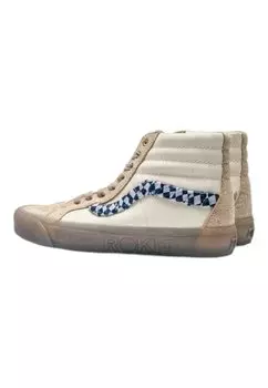 Высокие кроссовки Vans, бежевый