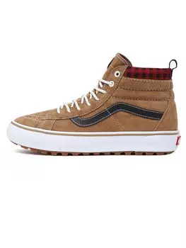 Высокие кроссовки Vans, цвет Brown/White