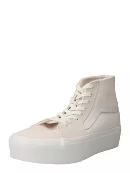 Высокие кроссовки Vans, цвет Pearl White