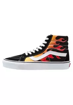 Высокие кроссовки Vans Sk8-Hi Reissue, черный / настоящий белый