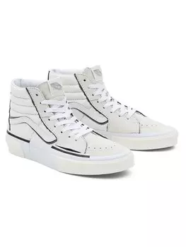 Высокие кроссовки Vans Sneakers SK8-Hi Reconstruct, цвет Wei/Creme/Schwarz