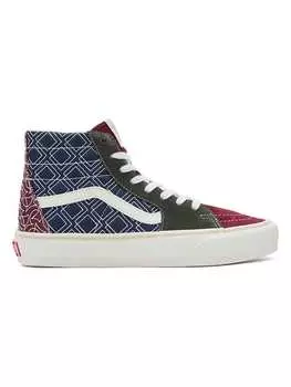 Высокие кроссовки Vans Sneakers SK8-Hi Tapered, цвет Dunkelblau/Khaki/Rot