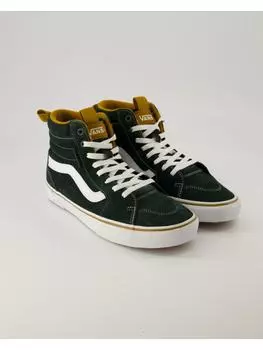 Высокие кроссовки Vans, зеленый