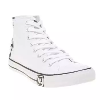 Высокие кроссовки Vegan орехового цвета V.Gan, белый