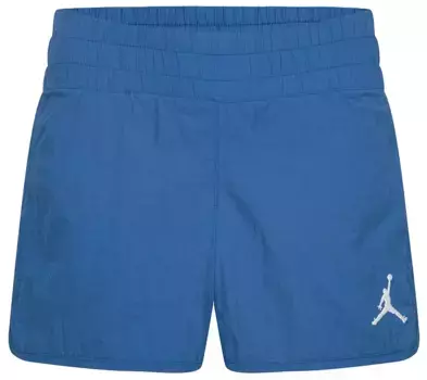 Высокие летные шорты Jordan Jumpman для девочек, цвет Industrial Blue