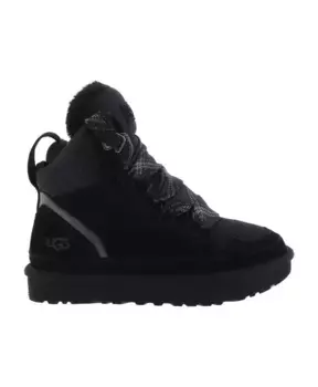 Высокие меловые сапоги Ugg, черный