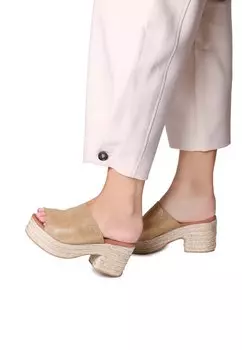 Высокие мюли ANDREA Toni Pons, цвет plati