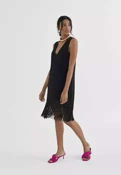 Высокие мюли LOLA CASADEMUNT, цвет fuchsia