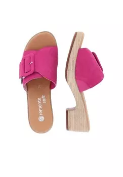 Высокие мюли Remonte, розовый