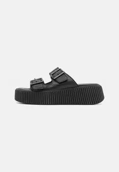 Высокие мюли Tamaris, цвет black