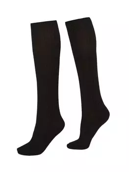 Высокие носки Calzedonia, черный