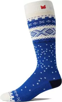 Высокие носки Cortina Dale of Norway, цвет Ultramarine/Off-White/Navy
