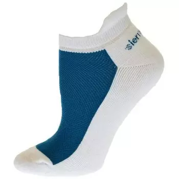 Высокие носки из хлопка с сетчатым верхом и защитой пятки WEAR SIERRA, белый