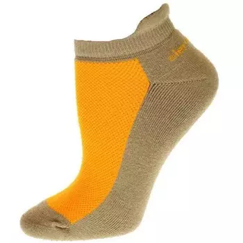 Высокие носки из хлопка с сетчатым верхом и защитой пятки WEAR SIERRA, цвет Tan