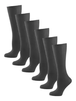 Высокие носки Nur Die, антрацит