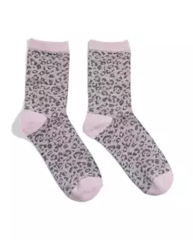 Высокие носки Pieces, розовый