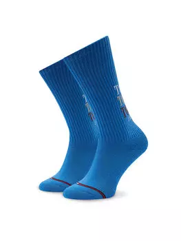 Высокие носки унисекс Tommy Jeans, синий