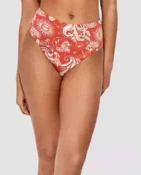 Высокие плавки бикини с принтом Gisela, мультиколор