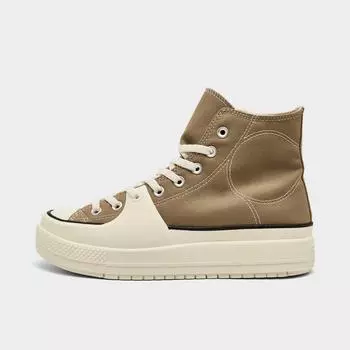 Высокие повседневные туфли Converse Chuck Taylor All Star Construct, бежевый