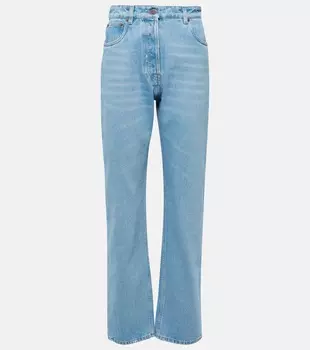 Высокие прямые джинсы Prada, Sky