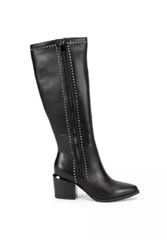 Высокие сапоги Cremallera Lateral Alma en Pena, черный