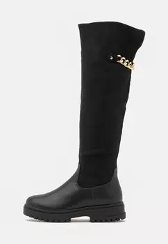 Высокие сапоги Friboo, черные