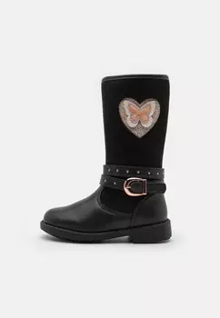 Высокие сапоги Friboo, черные