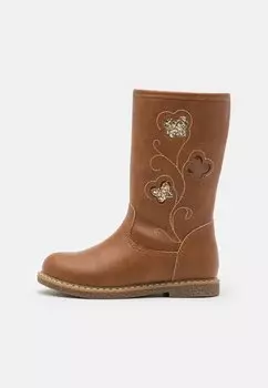 Высокие сапоги Friboo, коньяк